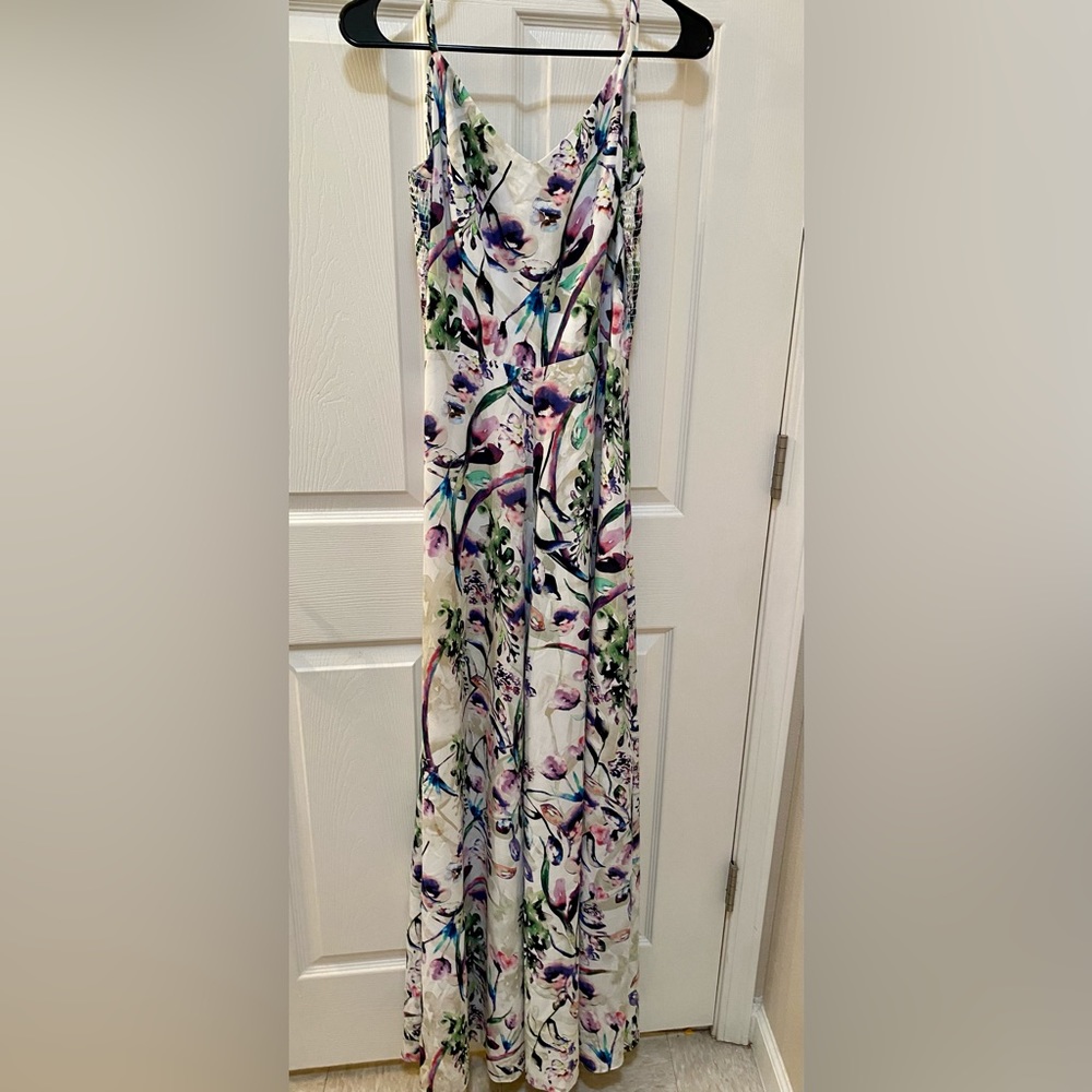 Amanda Uprichard Floral Maxi Dress in Orchard